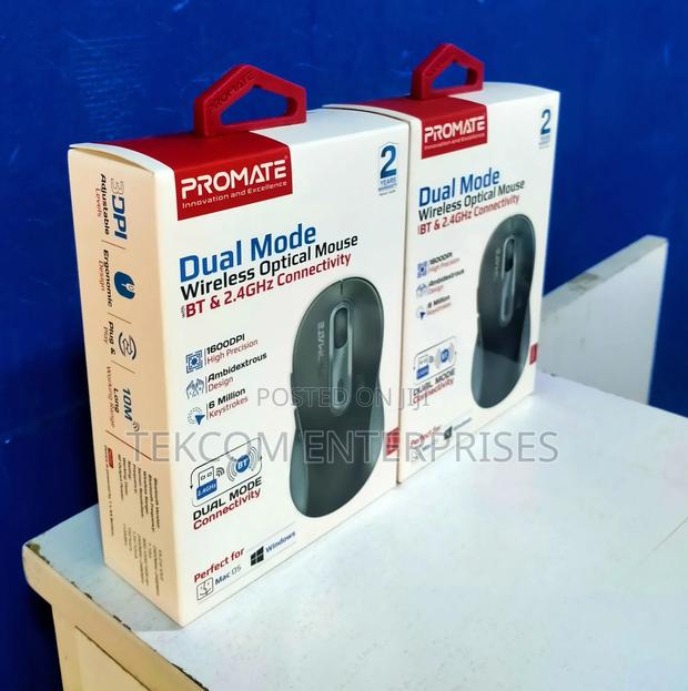 Promate Dual Mode Wireless Optical Mouse (Ken)