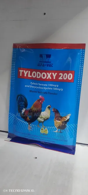 Tylodoxy 200 Poultry Antibiotics 100G