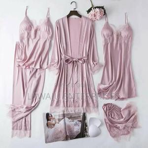 Pink 5pc Pajama Set - thumbnail 2