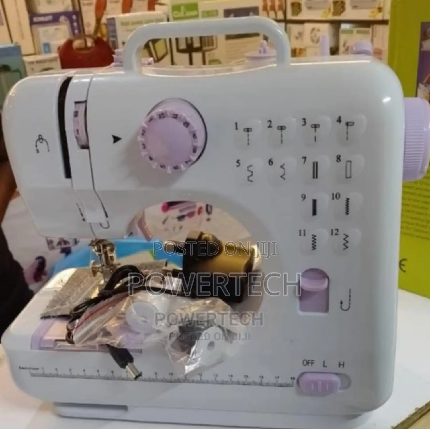 12 Stiches Mini Electric Small Sewing Machine