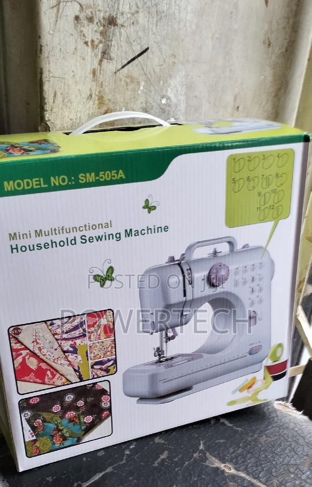 12 Stiches Mini Electric Small Sewing Machine - thumbnail 2