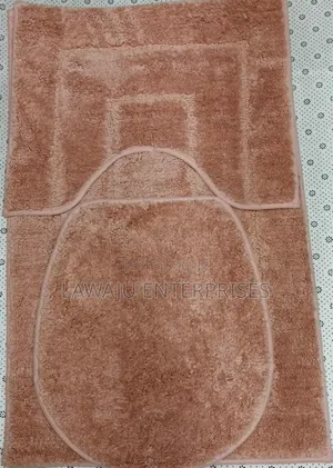 Light Brown Nonslip Toilet Mat