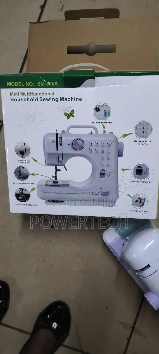 12 Stiches Mini Electric Small Sewing Machine*