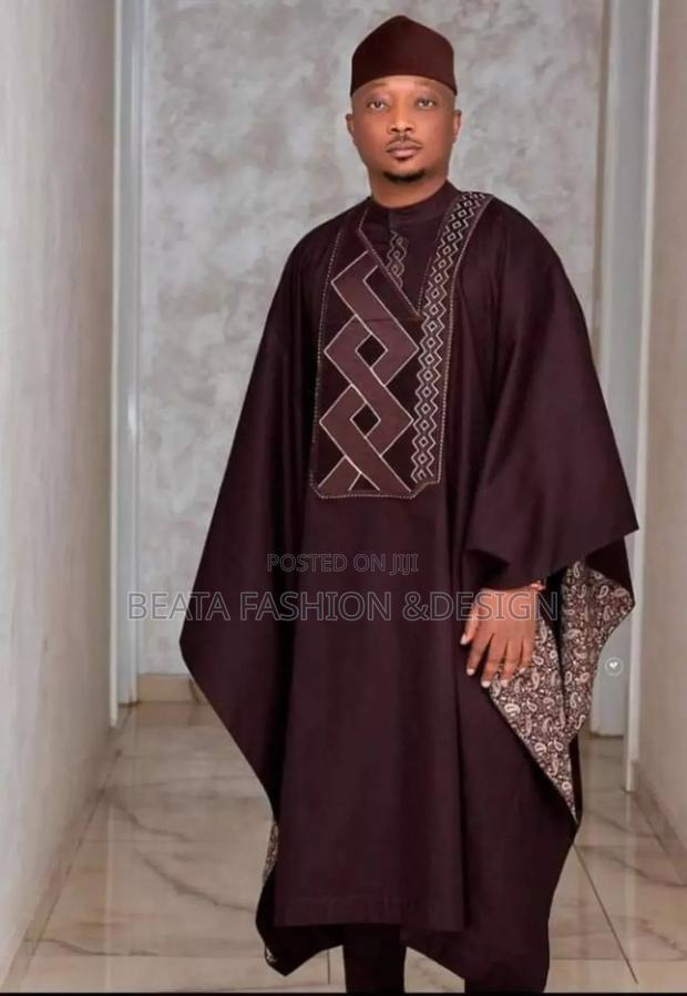 3 Piece Agbada for Men