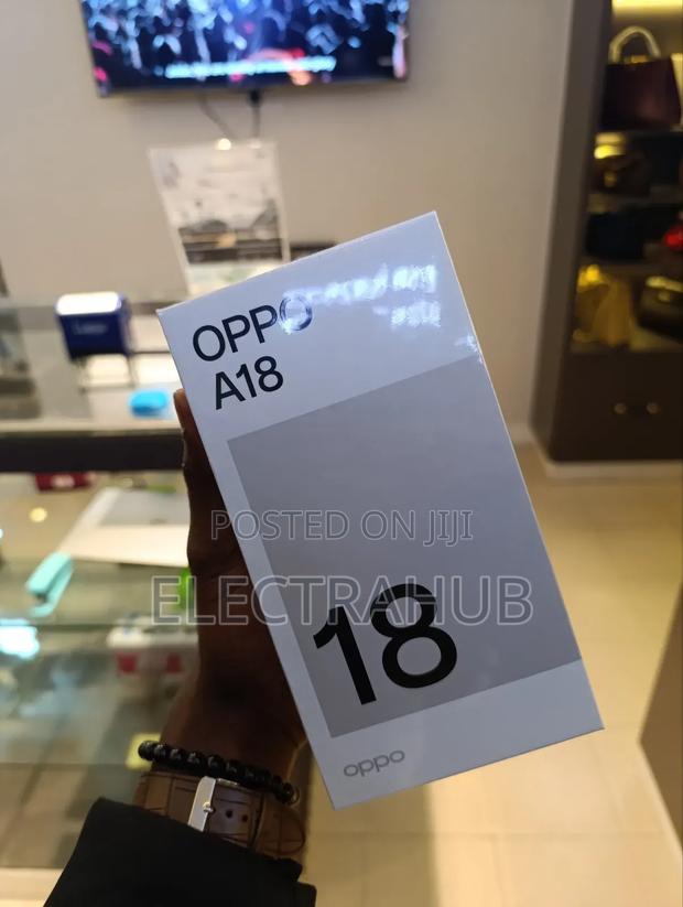 New Oppo A18 64 GB Black