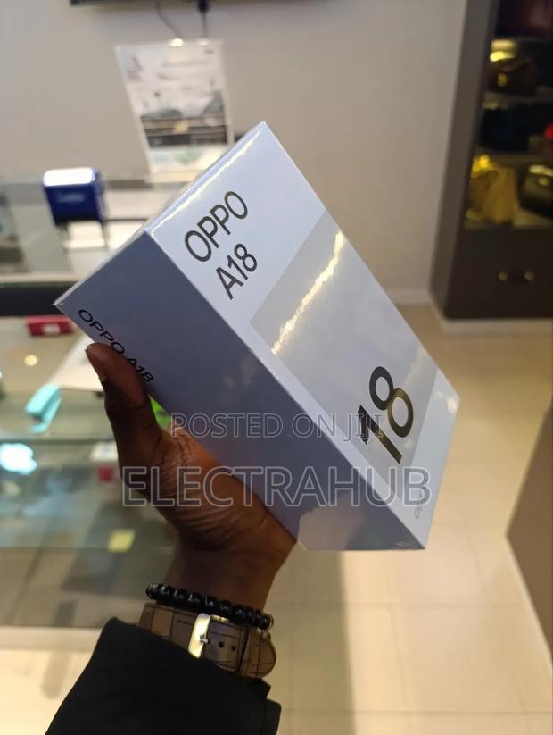 New Oppo A18 64 GB Black - thumbnail 2