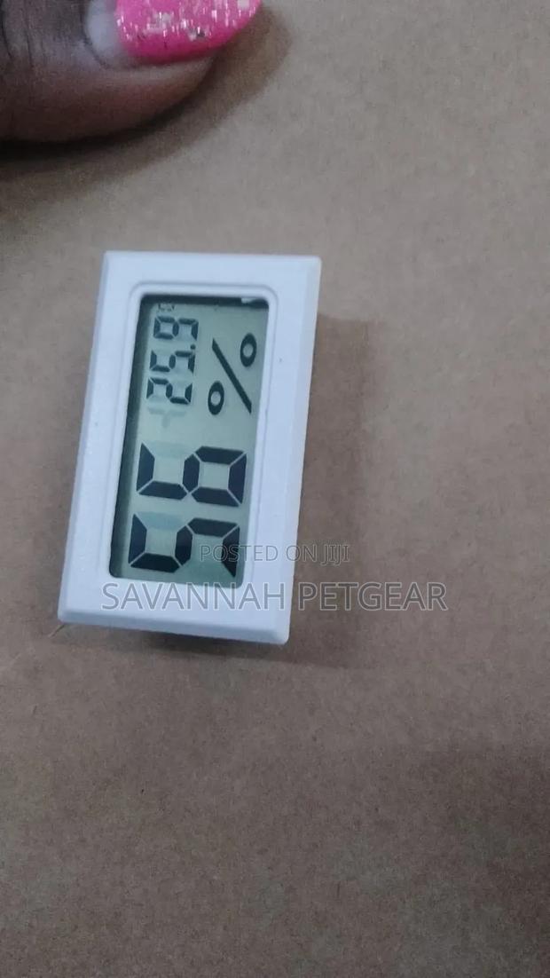 Mini Hygrometer White Color - thumbnail 2