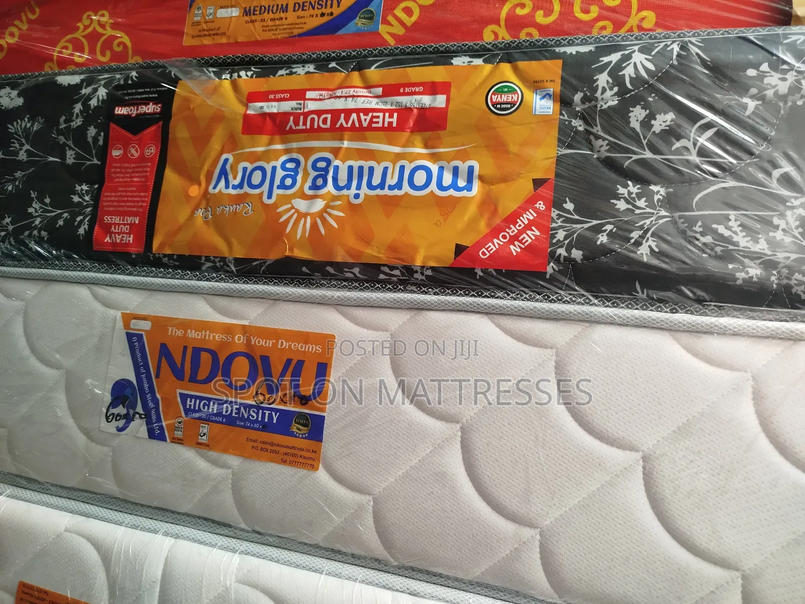 5by6 10inch Thick High Density Mattresses