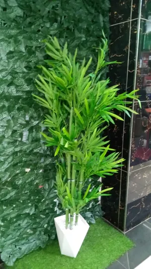 1.5m Bamboo Artificial KSH 4499with Vase Pebbles