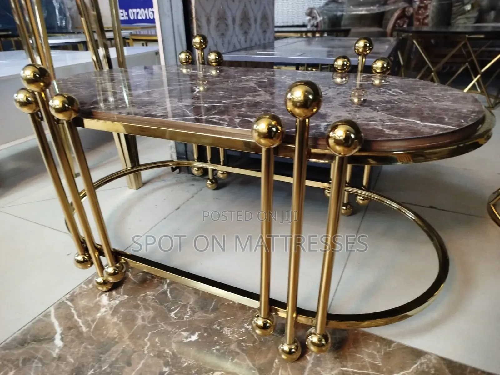 Elegant Oval Coffee Tables.