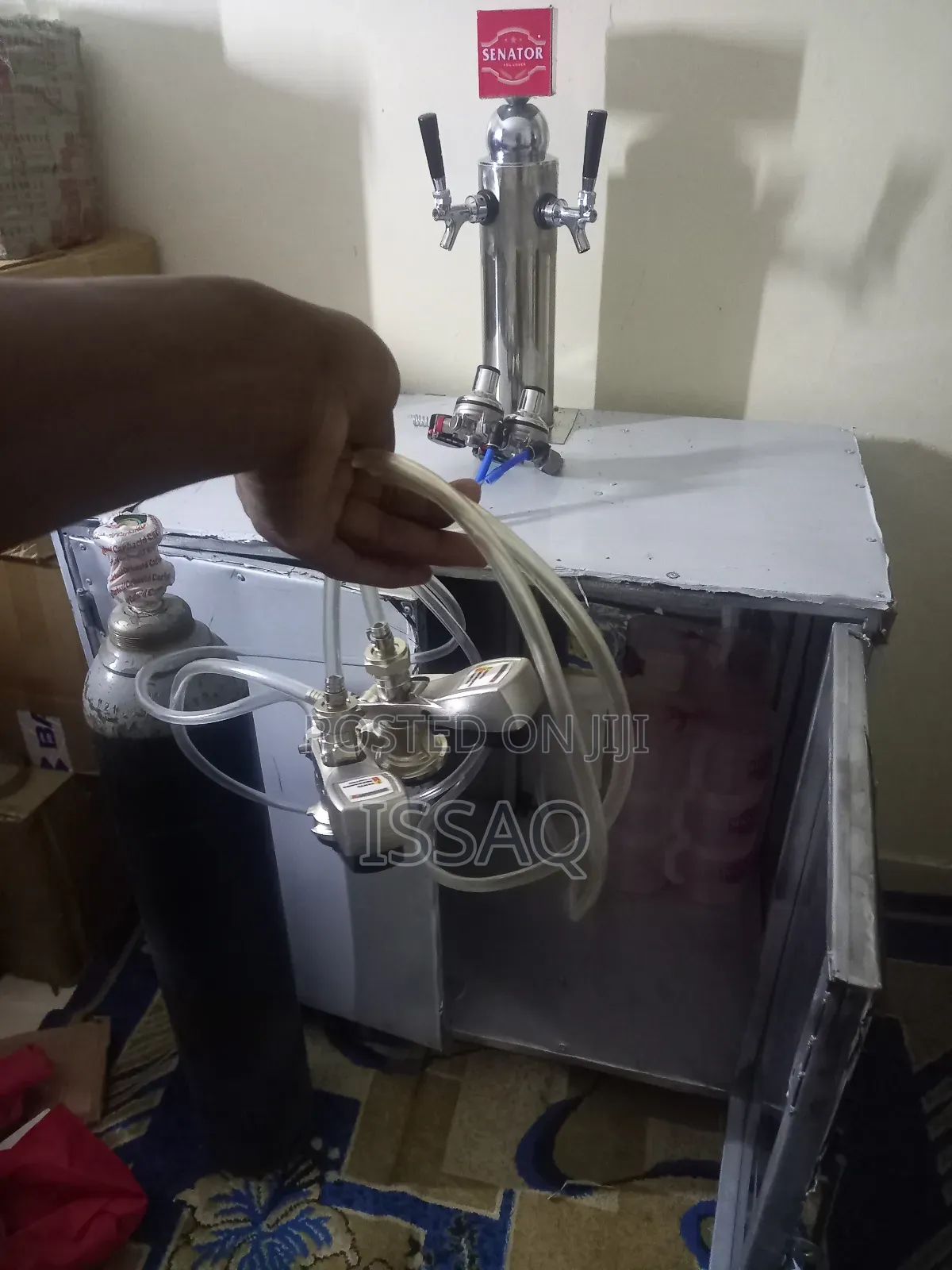 Beer Tower Kegerator With Co2