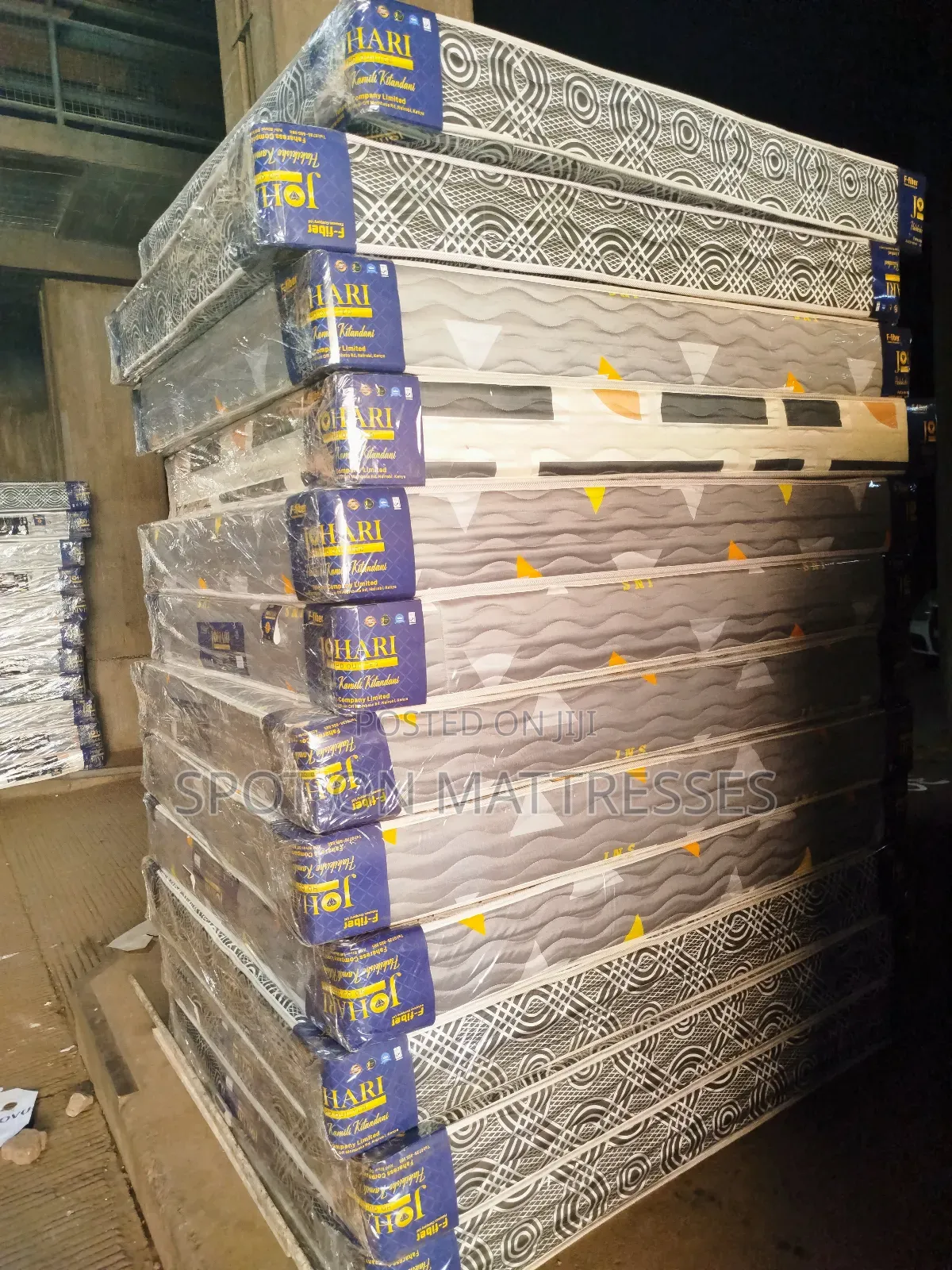 5by6 8inch Heavy Duty Quilted Mattresses.