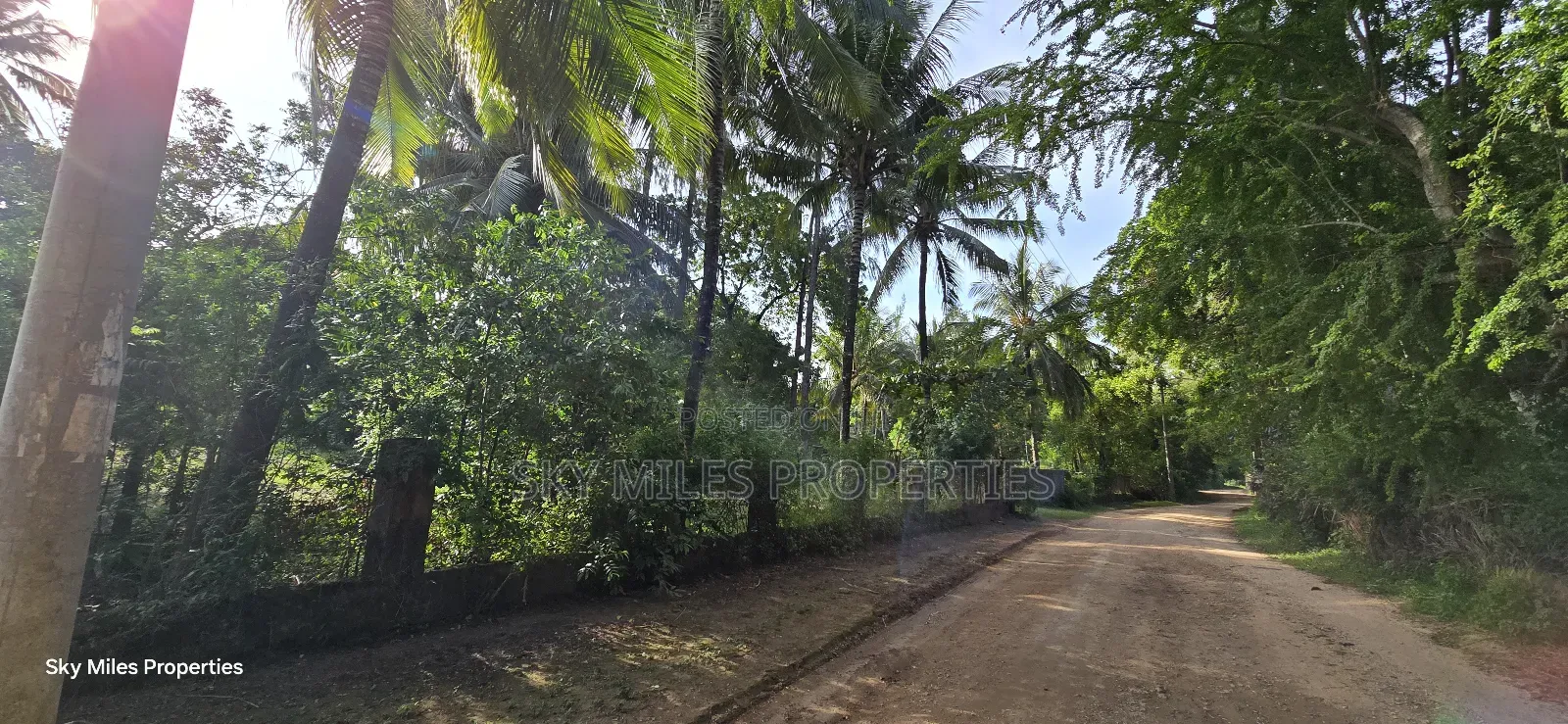 Second Row From the Beach, 1 Acre Plot on Sale in Kikambala