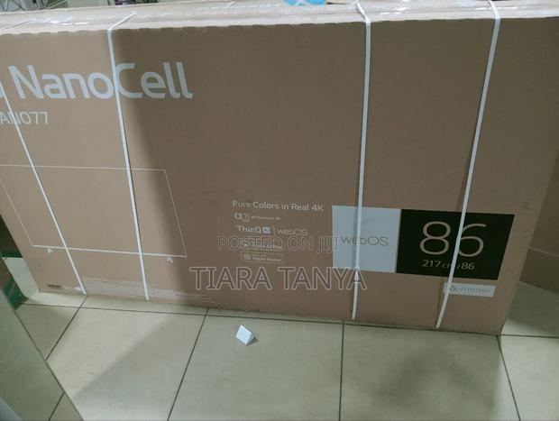 86" LG NANO77 Ai Thin Q Tv - main view