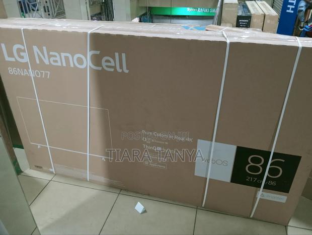 86" LG NANO77 Ai Thin Q Tv - thumbnail 2