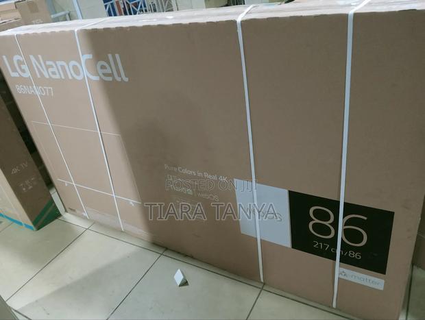 86" LG NANO77 Ai Thin Q Tv - thumbnail 3