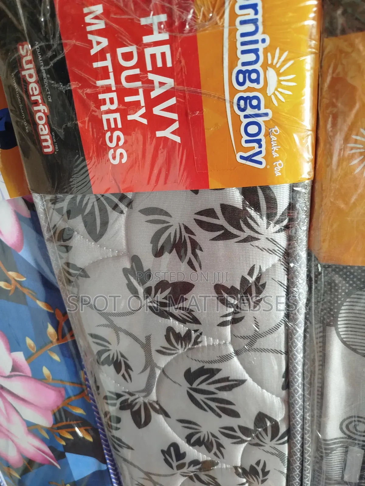4by6 8inch Heavy Duty Quilted Mattresses.