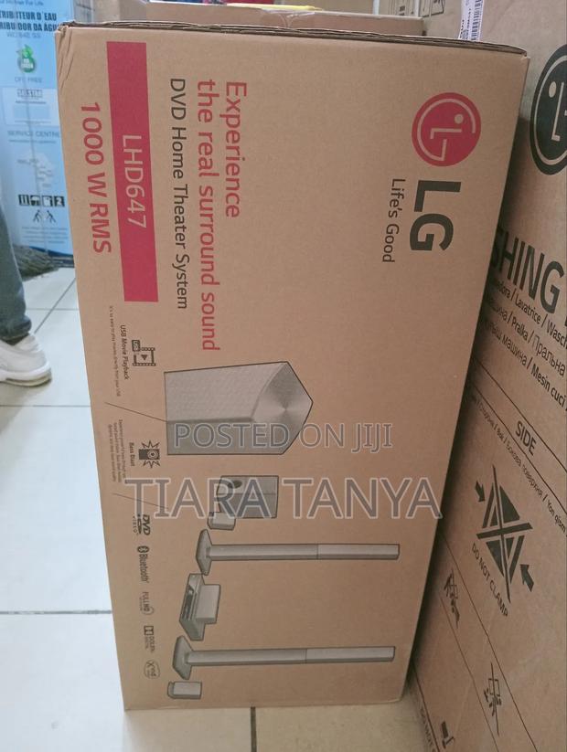 Lg LHD 647 Home Theater System - main view