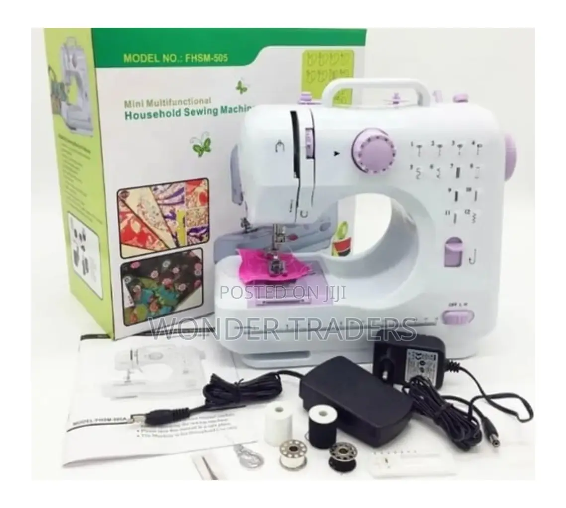 Electric Sewing Machine Portable Crafting Mending Machine