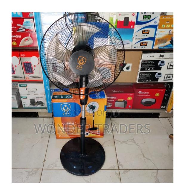 *URK 16" Stand Fan, Round Base,