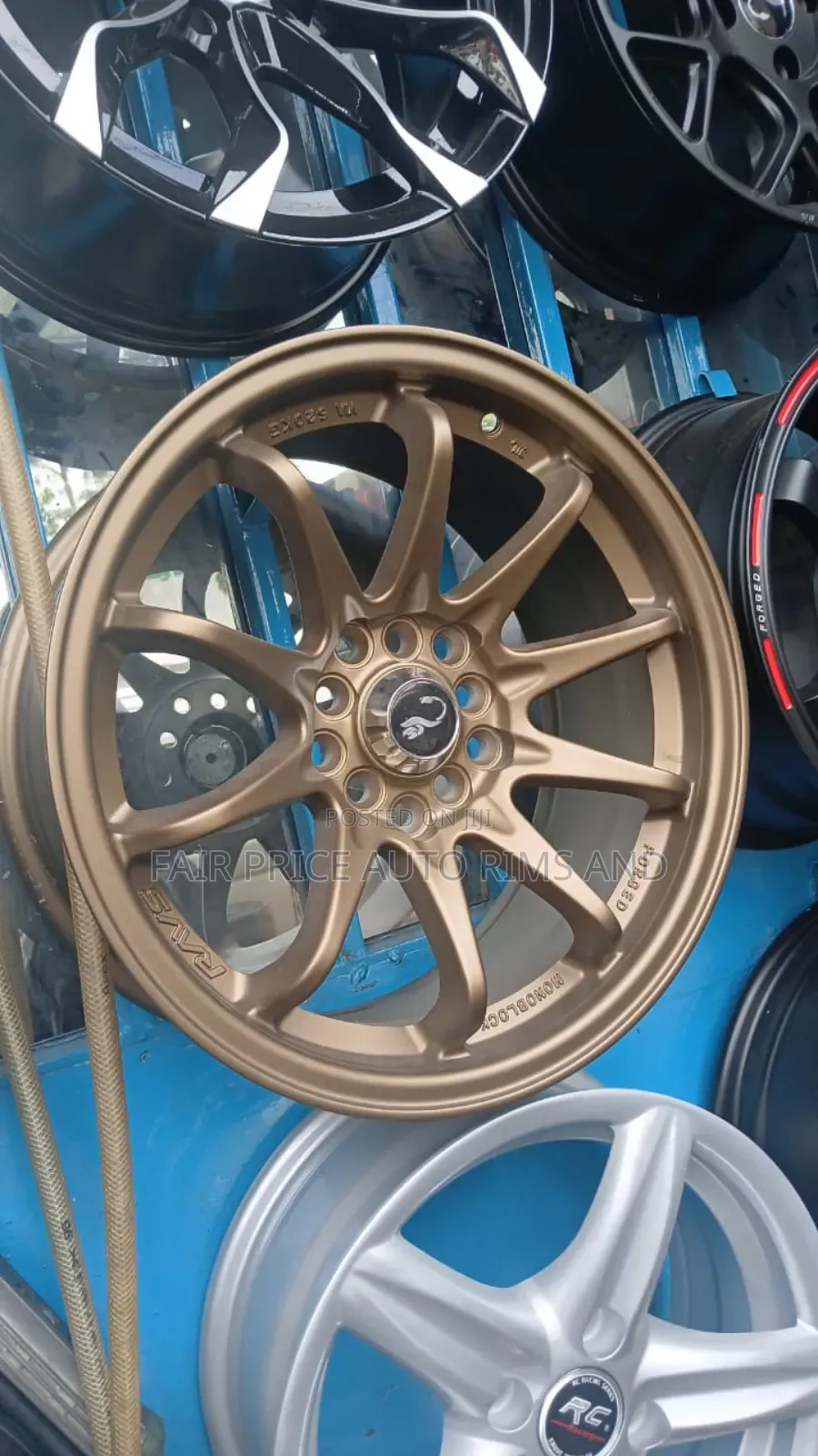 Rims Size 16 Spots Bronze Offsety