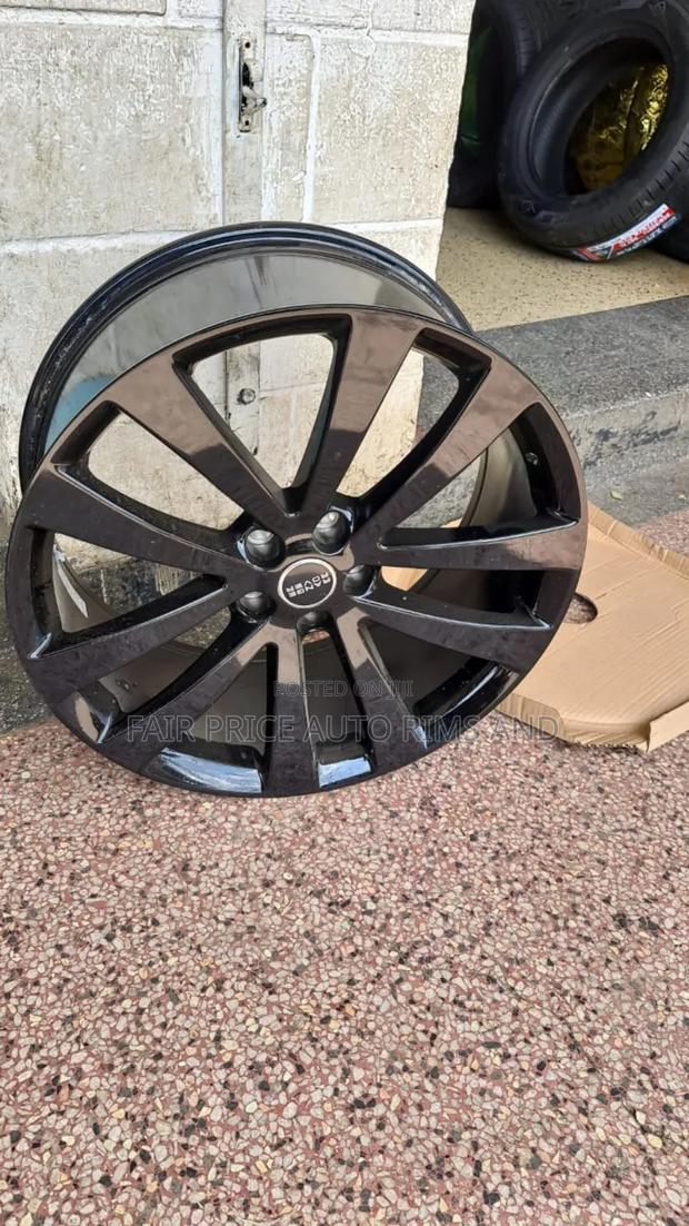Range Rover Size 22 Black Sports Rims Big Sporks