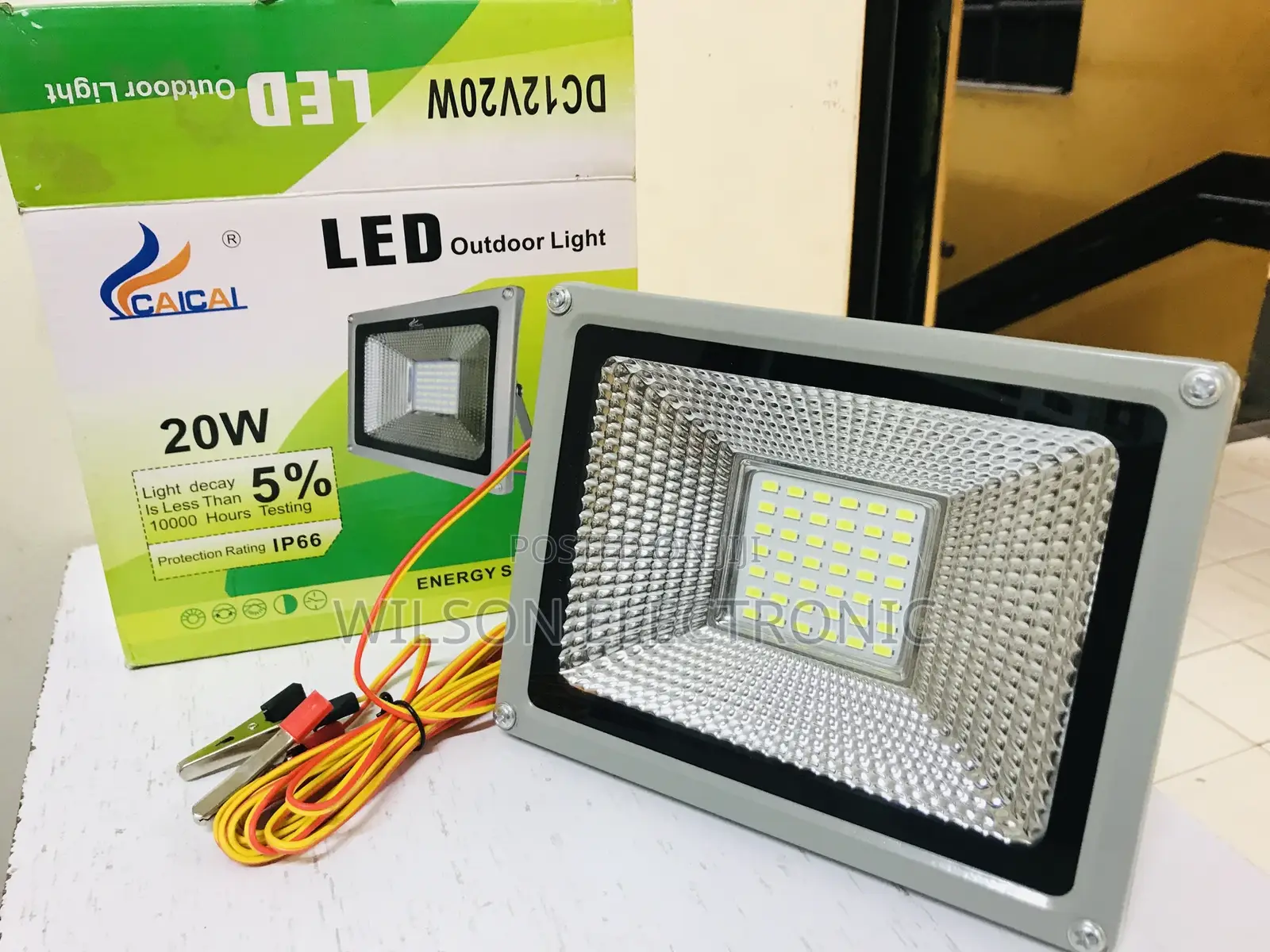 LED Autdoor Dc 12v Security Floodlight. 20w