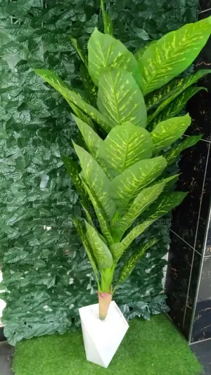 1.6m Long Artificial Yellow Green Plant Home Decor