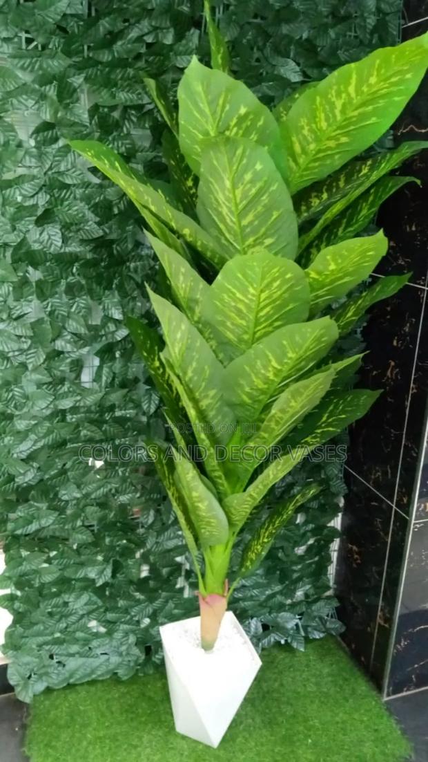 1.6m Long Artificial Yellow Green Plant Home Decor - main view