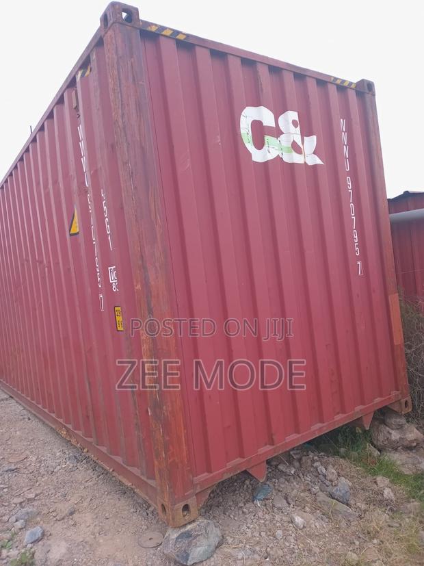 Empty Shipping Containers - main view