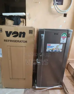 Von Vars-23d Single Door Fridge 185lf