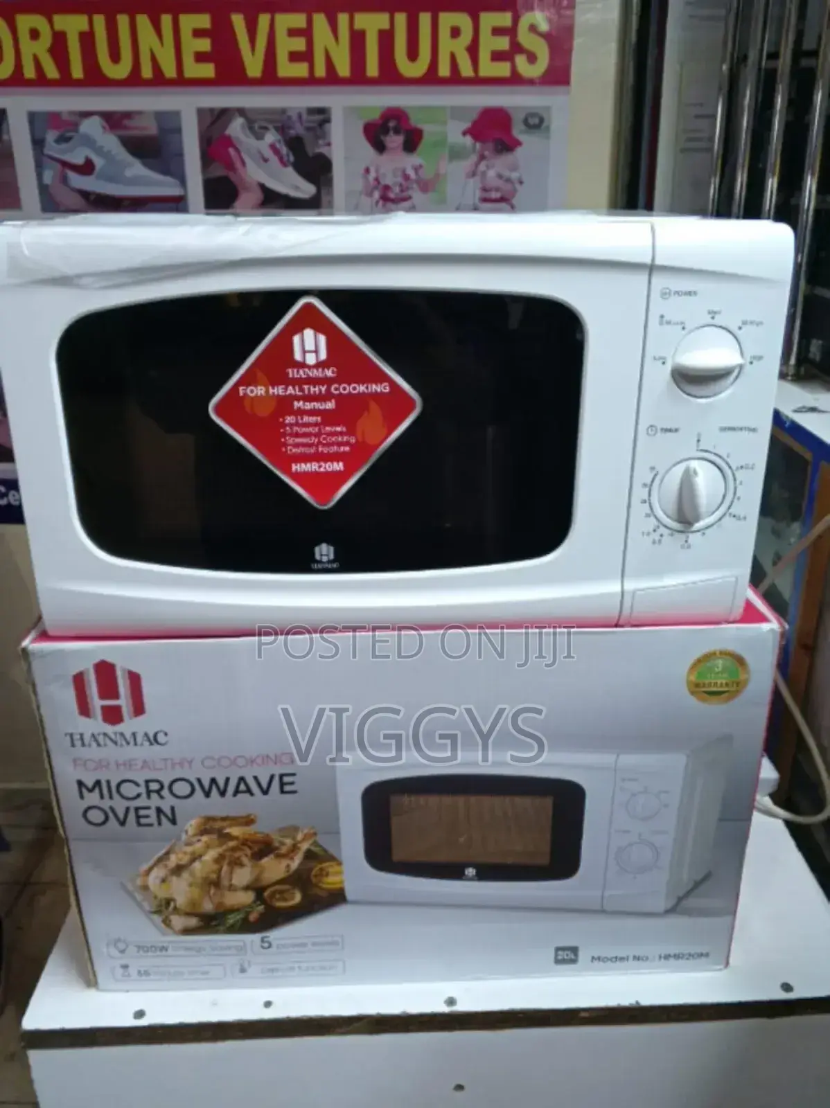 Brand New 20 Litres Hanmac Manual Microwave HFR20L