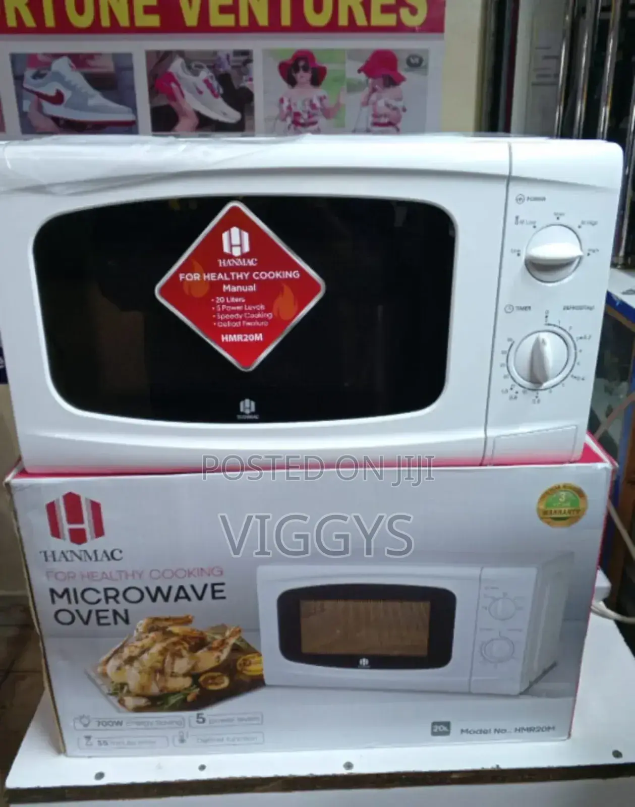 Cool 20 Litres Hanmac Manual Microwave HFR20L