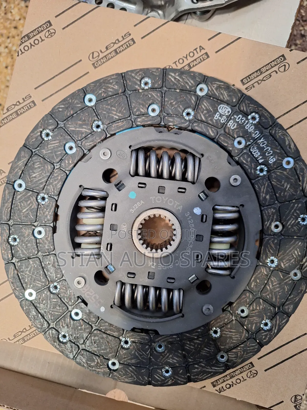 1gd/2gd Genuine Hillux REVO Clutch Set Cover and Disc