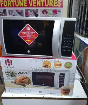 £Classic Hanmac Digital Microwave With Grill