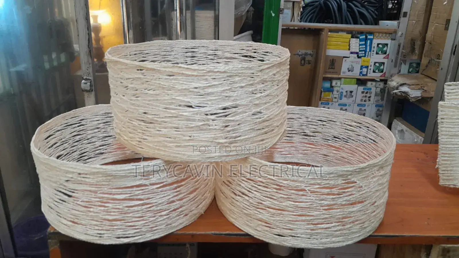 Sisal Lamp Shades for Stand