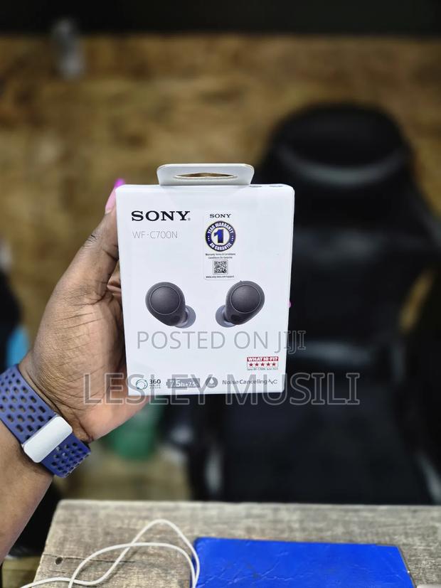 C700N WF Sony Wireless Earbuds Black - thumbnail 3
