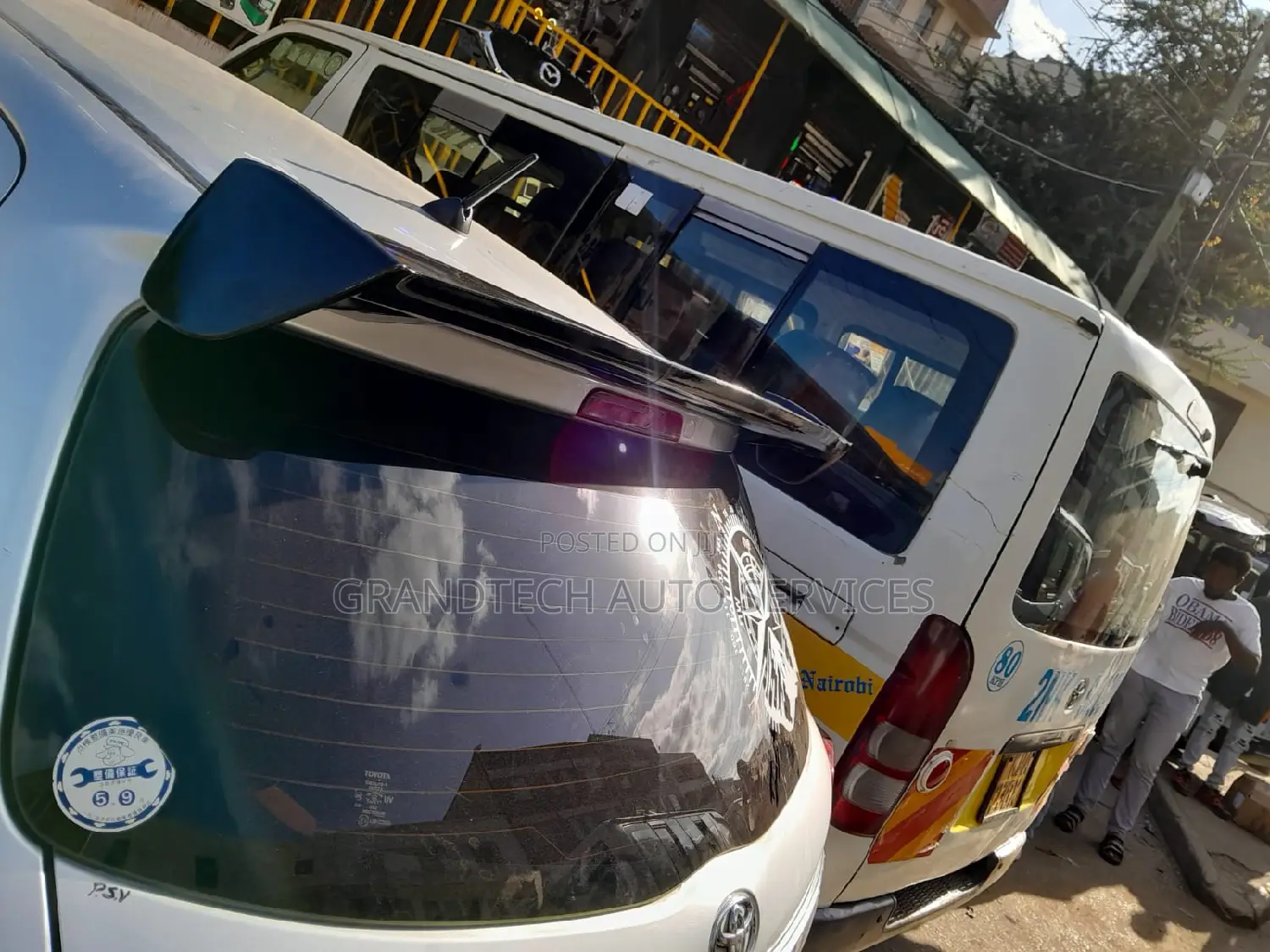 Toyota Vitz Spoiler Available√√