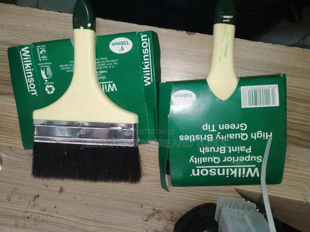 Green Tip Painting Brushes High Quality 6" - thumbnail 3