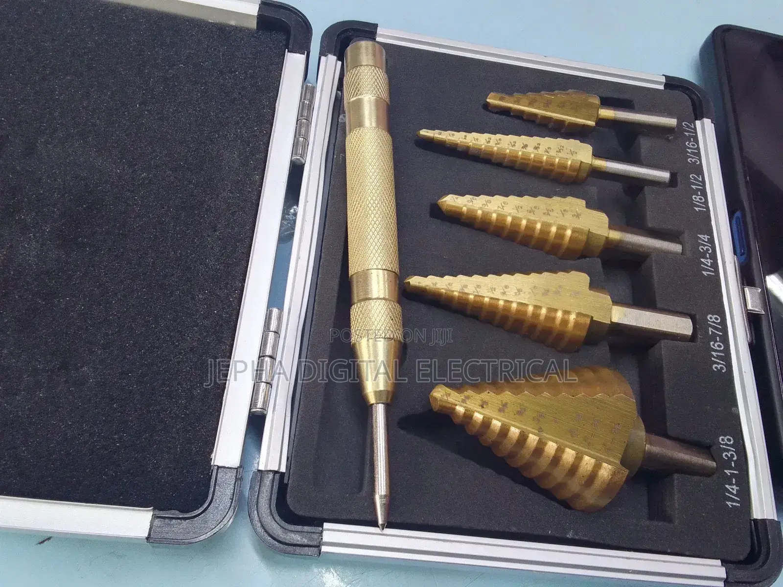 Step Drill Bits 5pcs