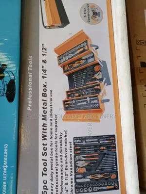 85pcs Tool Box With Metal Box (Socket Wrench)