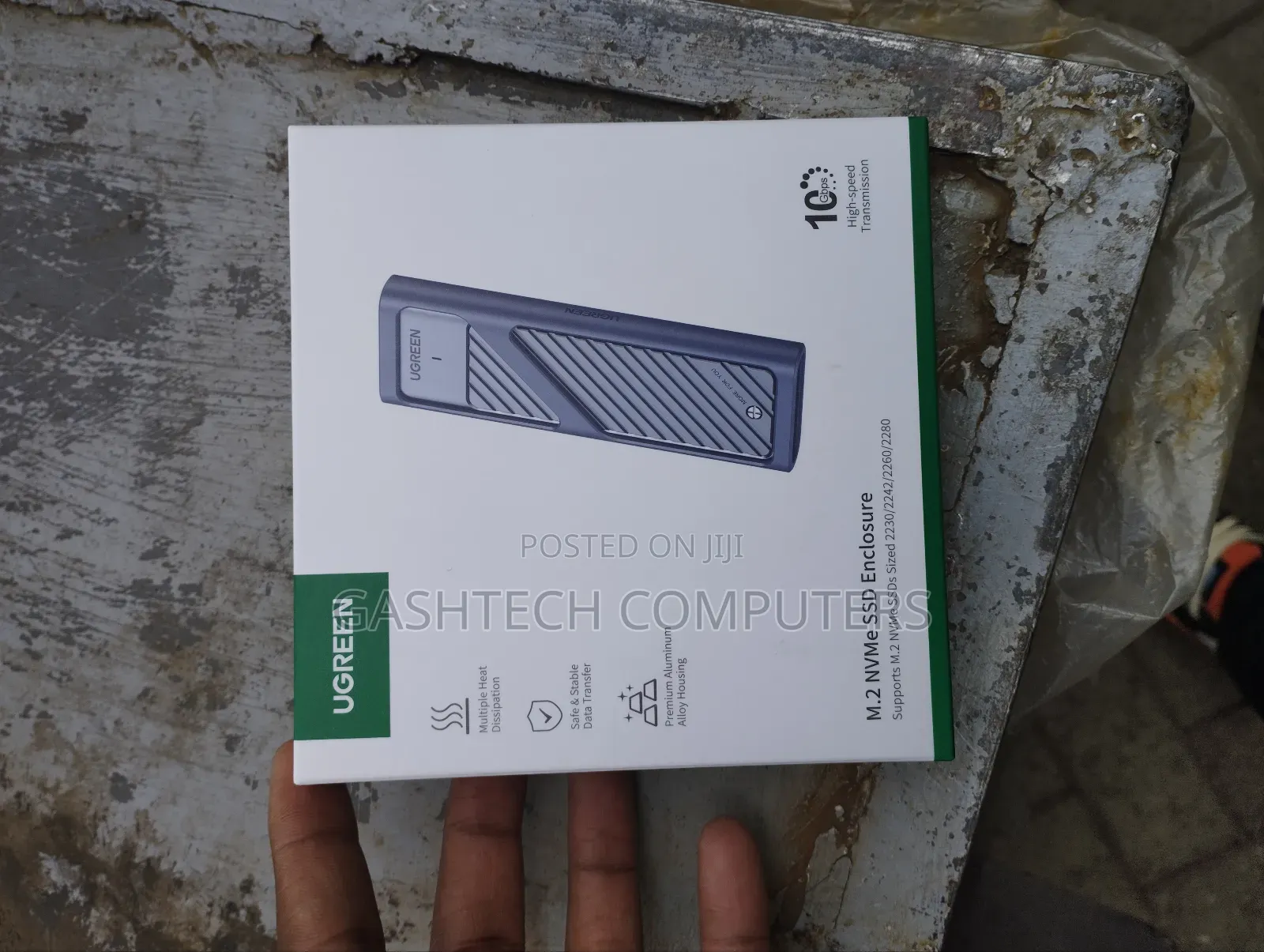 Ugreen M.2 Nvme SSD Enclosure (10gbps) - Cm559