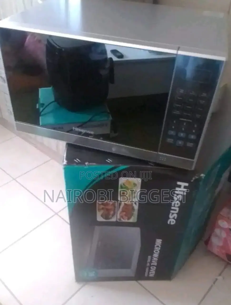 Hisense Silver 20 Litres Microwave