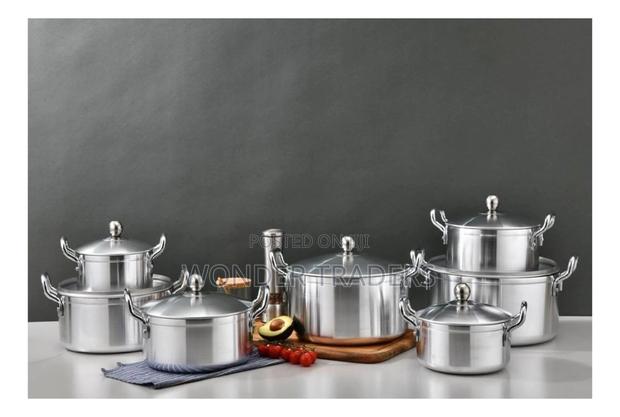 Tornado 14-PCS Stainless Steel Cooking Pot Set