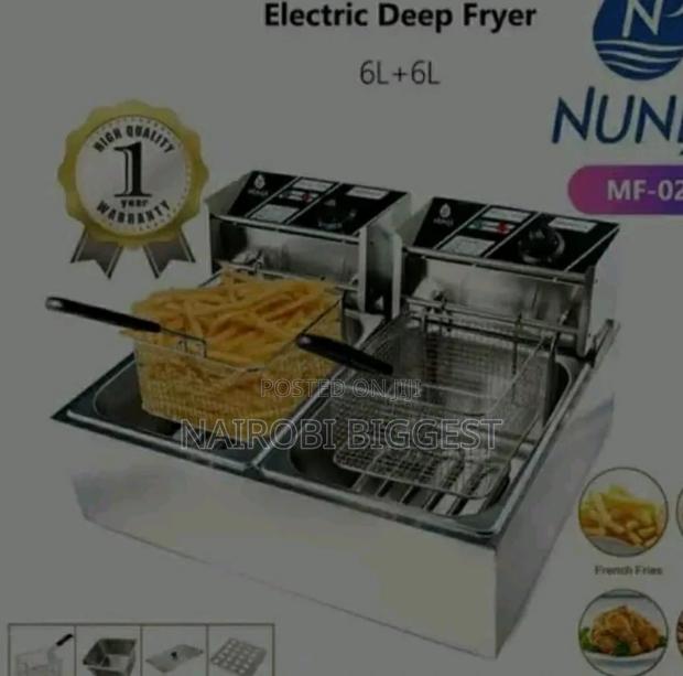 Affordable Nunix Double Deep Fryer 6l + 6l - main view