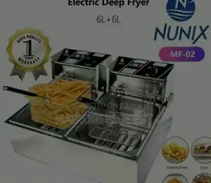 Excellent Nunix Double Deep Fryer 6l + 6l