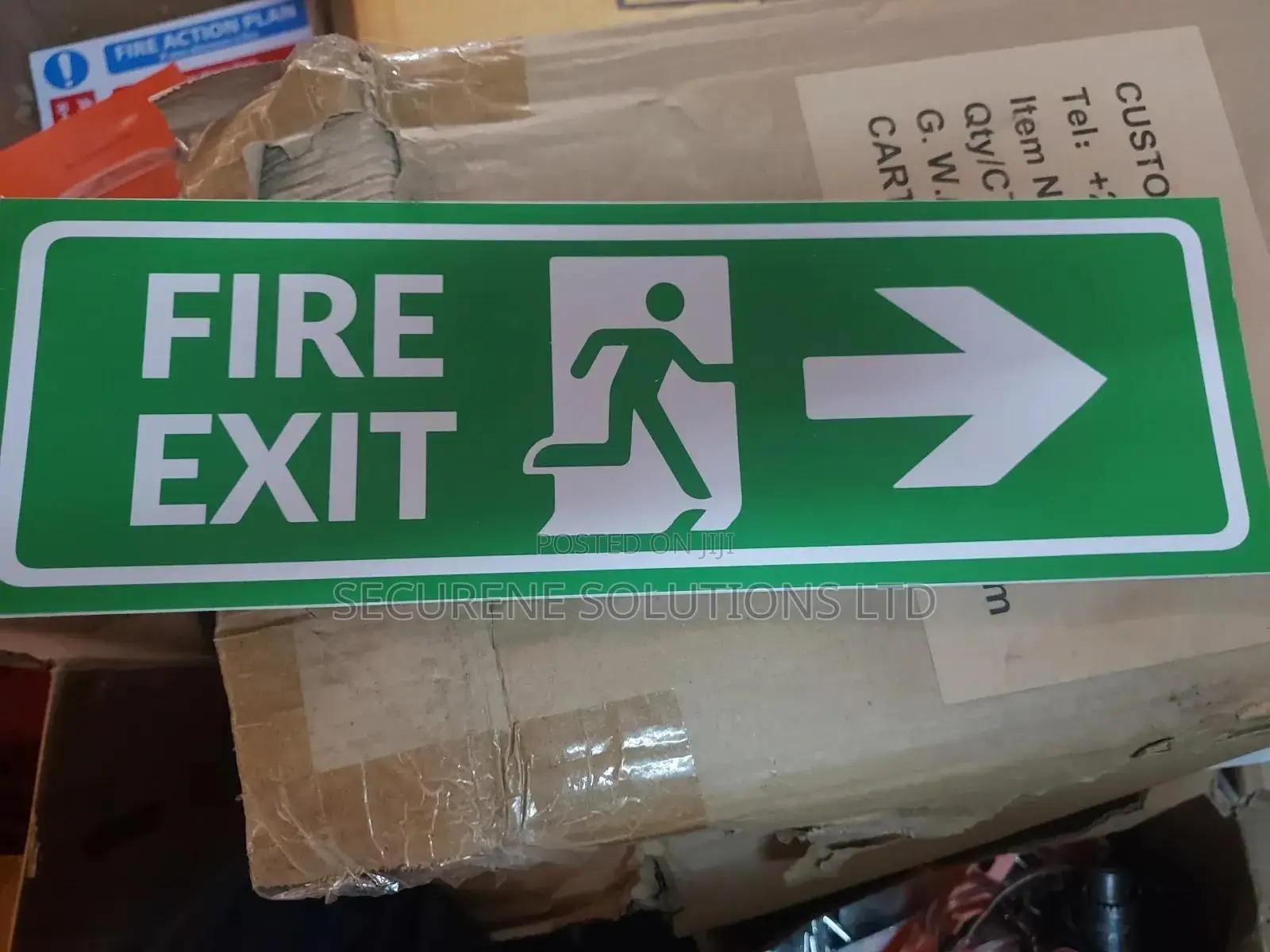 Fire Exit Sign