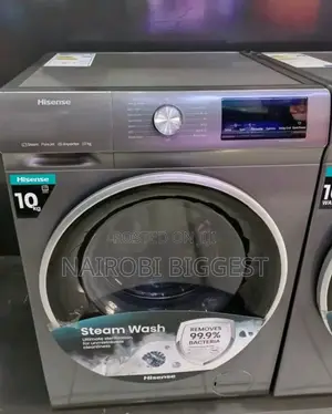 Hisense 10kg Front Load Washing Machine: Wash And Dry