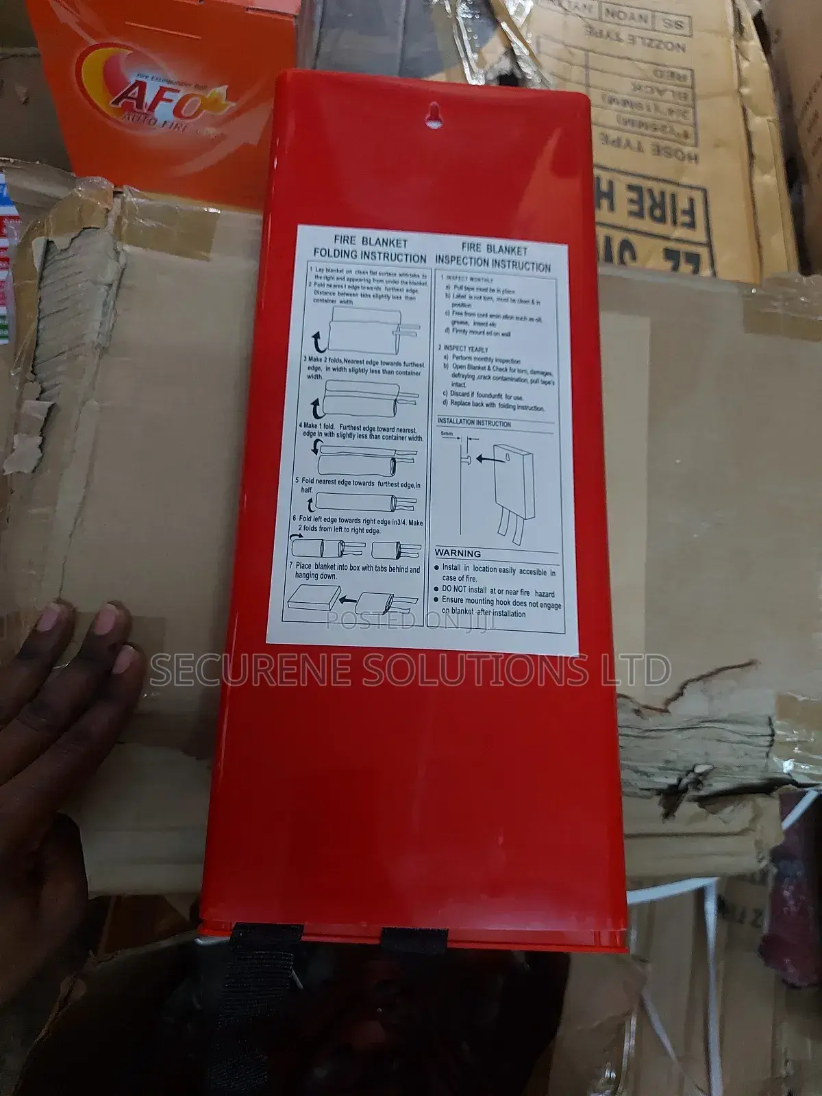Fire Blanket Fire Blanket.
1.8m*1.8m
6ft*6ft