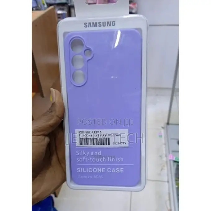Silicon Purple Samsung Galaxy A05S Case/Cover